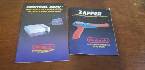 Nes nintendo manual - nes, manual(s)