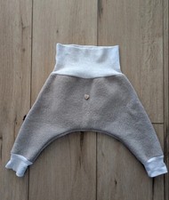 Wollwalk Hose beige handmade