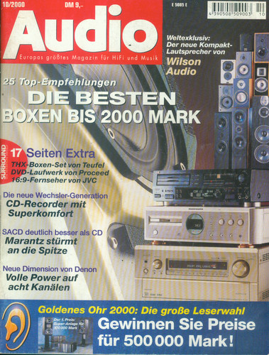 Audio 2000 besten boxen - 2000/10,