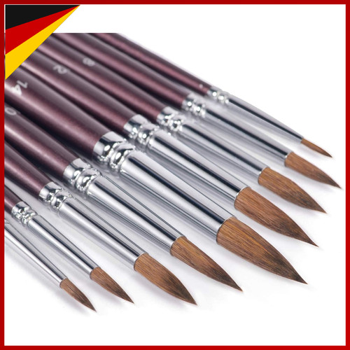 Aquarellpinsel set stück - set, 9