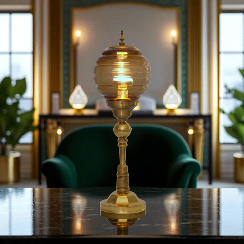 Art deco design - deco, tischleuchte