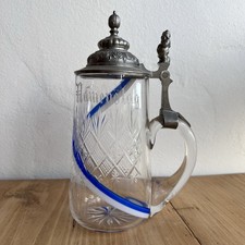 Bierkrug Bierseidel Glas mit