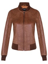 Ladies Tan Brown Leather