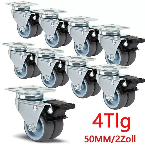 Möbelrollen - 4x,