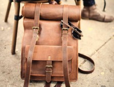 Herren echtleder rolltop - herren,