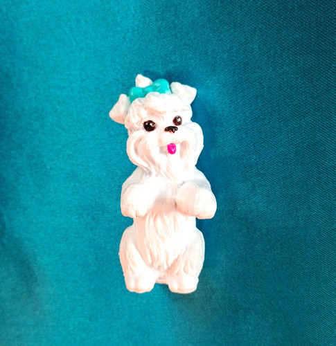 Barbie hund weiß yorkie - ,
