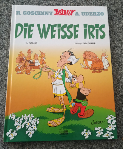 Comic asterix die - die, weisse