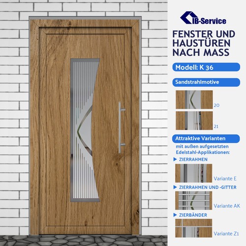 Schüco kunststoff haustür - schüco, kunststoff-haustür
