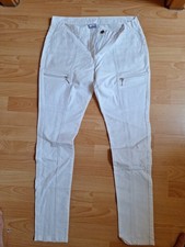 Weisse Ungetragene Arbeitshose Gr. 40 Für Die Pflege, V. Leiber