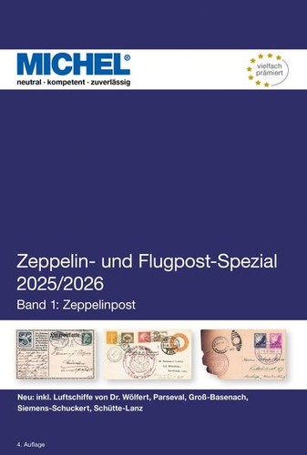 Michel katalog zeppelin - michel, zeppelin-