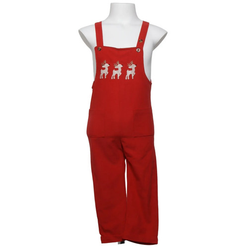 Latzhose größe 104 - latzhose,, rot