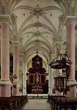 Kirchen Bauwerke Postkarte Innenansicht Karmeliten-Kirche BEILSTEIN Mosel 1987
