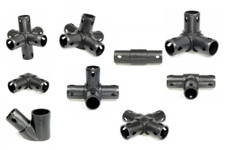 Kupplungen Schwarz Move and stic MAS Spielgerüst Kletterturm Spielturm