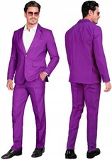 Herren Anzug Lila Sakko Hose