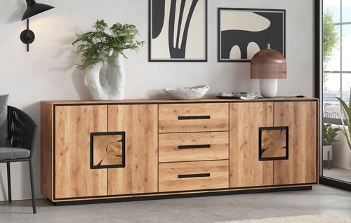 Sideboard anrichte 226x77cm - sideboard,