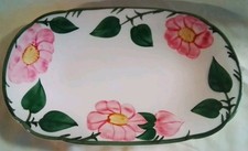 Villeroy & Boch Wild-Rose Kuchenteller, Kuchenplatte, Platte klein oval 22,5 cm