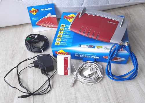 Fritzbox 7390 repeater - 7390, +