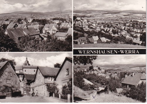 Ansichtskarte wernshausen - ak,