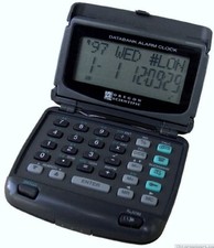 Vintage LCD  Reisewecker 12/24