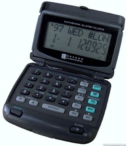 Vintage lcd reisewecker 24 - lcd, 12/24