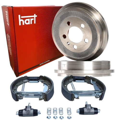 Hart bremstrommel vormontiert - hart,
