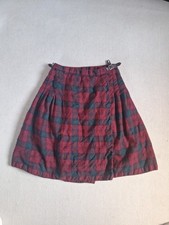 Wolliger Damen "Schotten" Rock