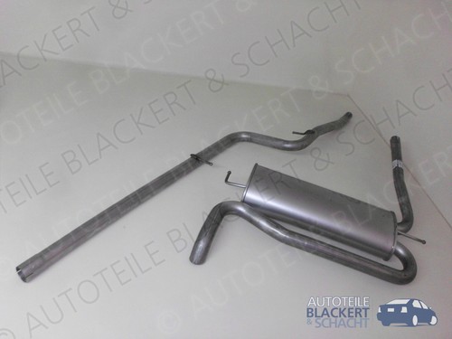 Auspuff set mittelrohr - set, +