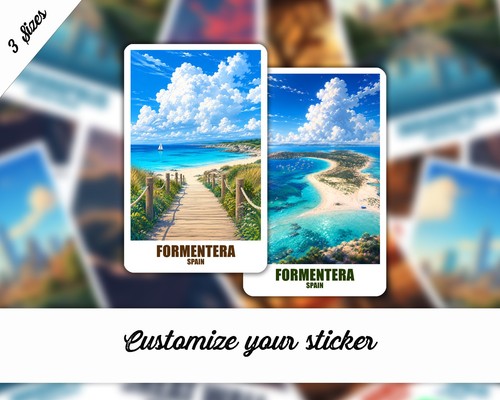 Formentera aufkleber spanien - formentera,