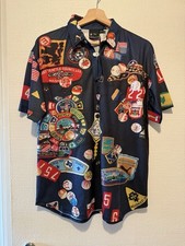 Puma X Mihara Yasuhiro Poloshirt Shirt Gr. L Bunt Patches Neu