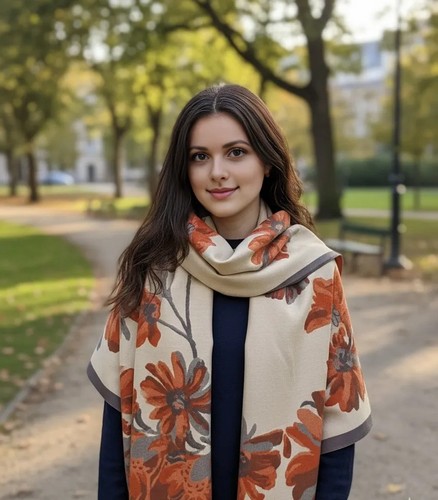 Designer kaschmir schal orange - designer,