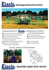 Eisele Schleppschlauchverteiler, orig. Prospekt 2003