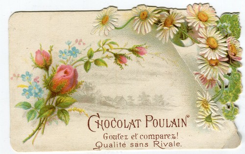 Oblaten scrap die cut - , chromo