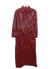 LUSSILE Kunstledermantel Damen