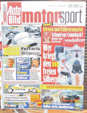 Auto Bild Motorsport Magazin. Motorsport Zeitschrift oder Zeitung von Nov.2007