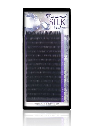 Diamant seide wimpern - seide,