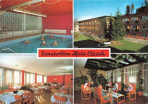 Alte sanatorium haus elzach - ak,