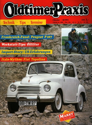 Zeitschrift oldtimer praxis - zeitschrift,