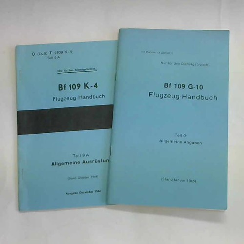 109 flugzeug handbuch - bf, flugzeug-handbuch