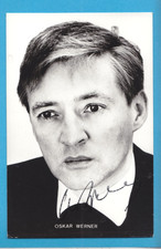 OSKAR WERNER Autogramm