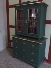 Kommode mit Aufsatz um 1840