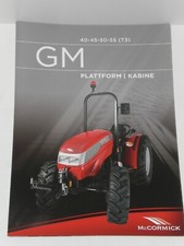 McCORMICK GM PLATTFORM, KABINE Traktoren Prospekt von 09/2009 ( L 11 )