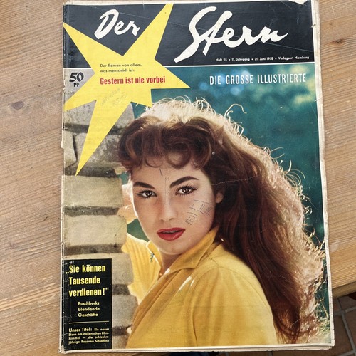 Zeitschrift der stern 1958 - der,