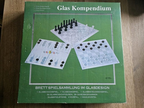 Glaskompendium brettspiele aus - brettspiele,