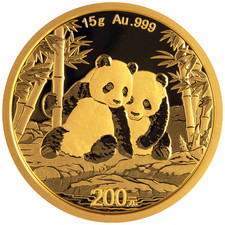 Goldmünze China Panda 2026 -