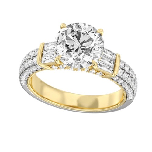 Rundschliff diamant - 5,25,