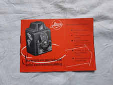 DDR Werbung Prospekt Kamera