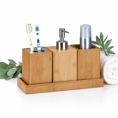 Relaxdays bad accessoires set - bad,