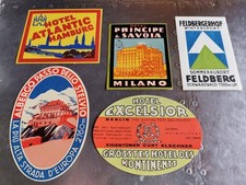 Nachlass Lot Kofferaufkleber