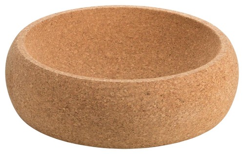 Design obstschale kork 30cm - obstschale,