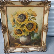 Ölgemälde SONNENBLUMEN  Leinwand